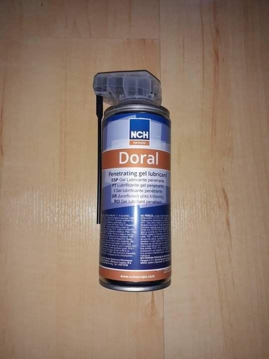 NCH Doral spray gel lubrifiant transparent