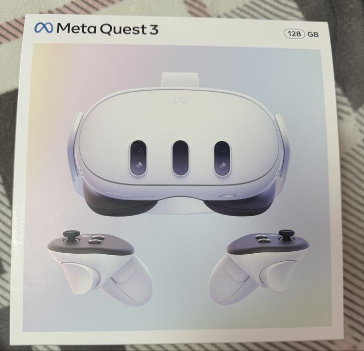Продавам Meta Quest 3 128gb в гаранция до 11.26г.