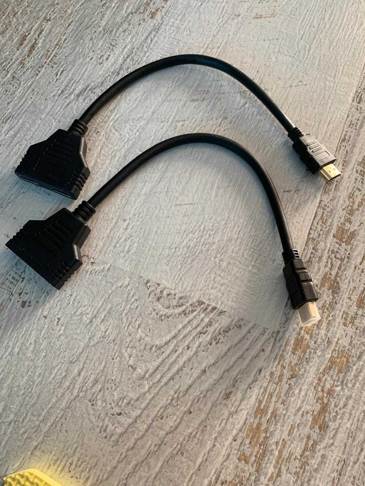HDMI сплитер адаптер, 1 към 2 HDMI порта