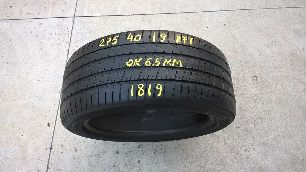 O anvelopa vara 275 40 19 pirelli p zero MO run flat profil 6,5 mm