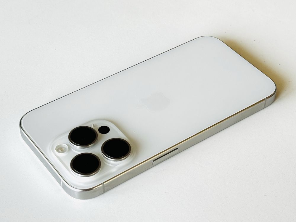 НОВ! Iphone 15 Pro 128GB White Titanium Гаранция 6 месеца
