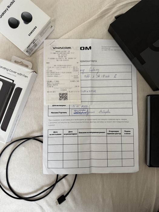 Samsung Z Fold 4 пълен пакет