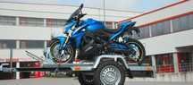 Transport moto , motociclete ATV
