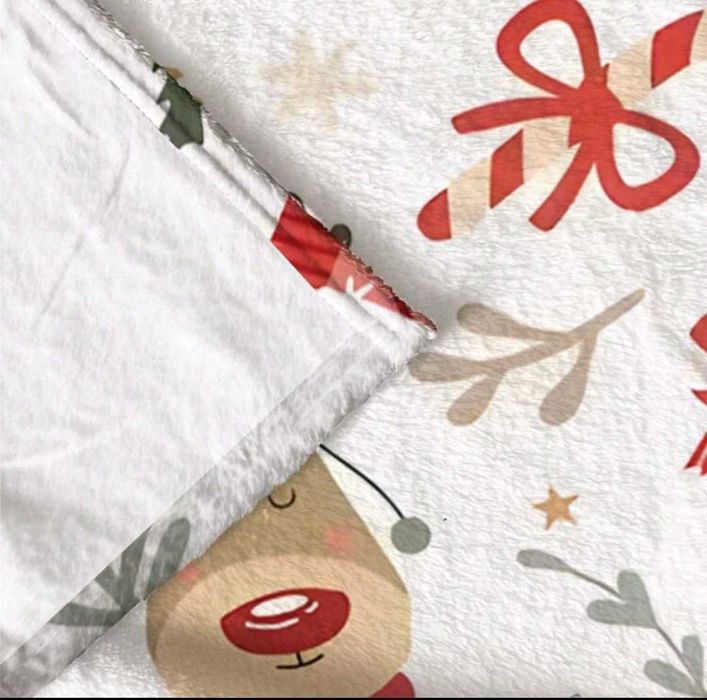 Коледно персонализирано одеяло