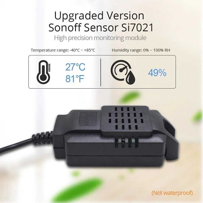 SONOFF Si7021 (THS01) RJ9 – сензор за температура и влажност
