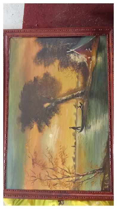 Licitație tablou ultimul val