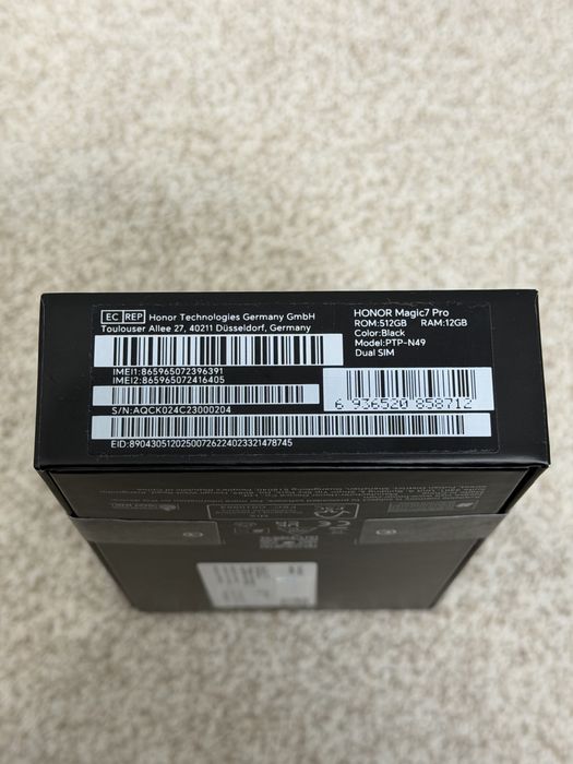 Honor Magic7 Pro 512GB Black Запечатан! Гаранция 24м