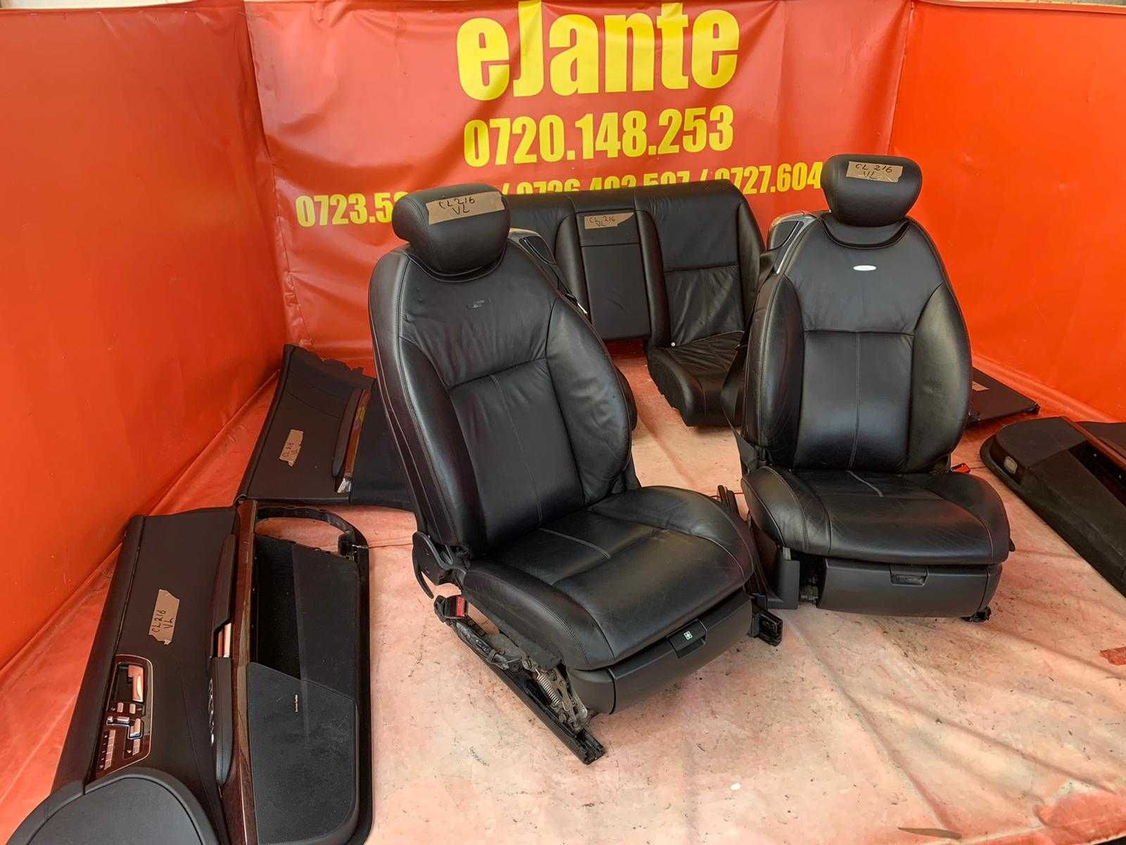 Dezmembrez mercedes cl w216/interior mercedes cl w216/piele neagra/