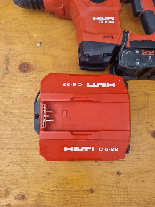 Rotopercutor hilti te6 22 nuron baterie 4 ah incarcator rapid