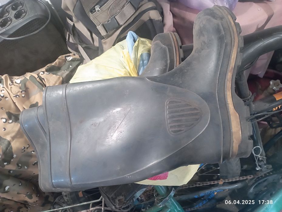 Сапоги резиновые рр 45