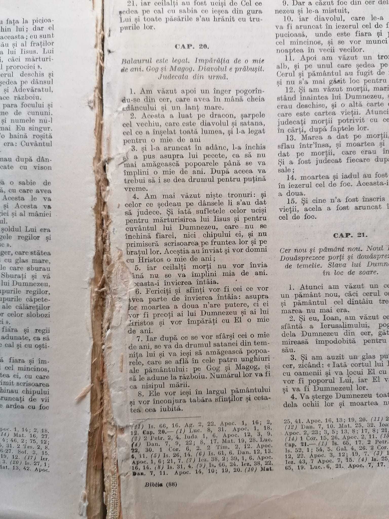 Biblia sau Sfanta Scriptura Patriarhul Nicodim 1944