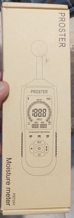 Umidimetru inductiv sferic Proster, adâncime de analiză 20-40 mm, umid