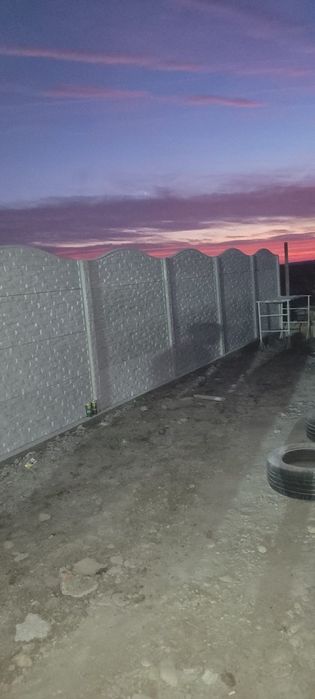 Gard placi beton