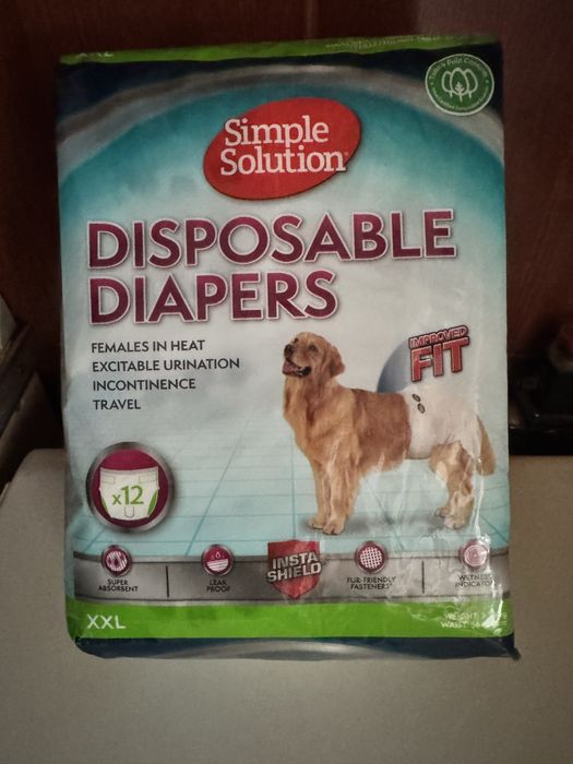 Scutece caine femela