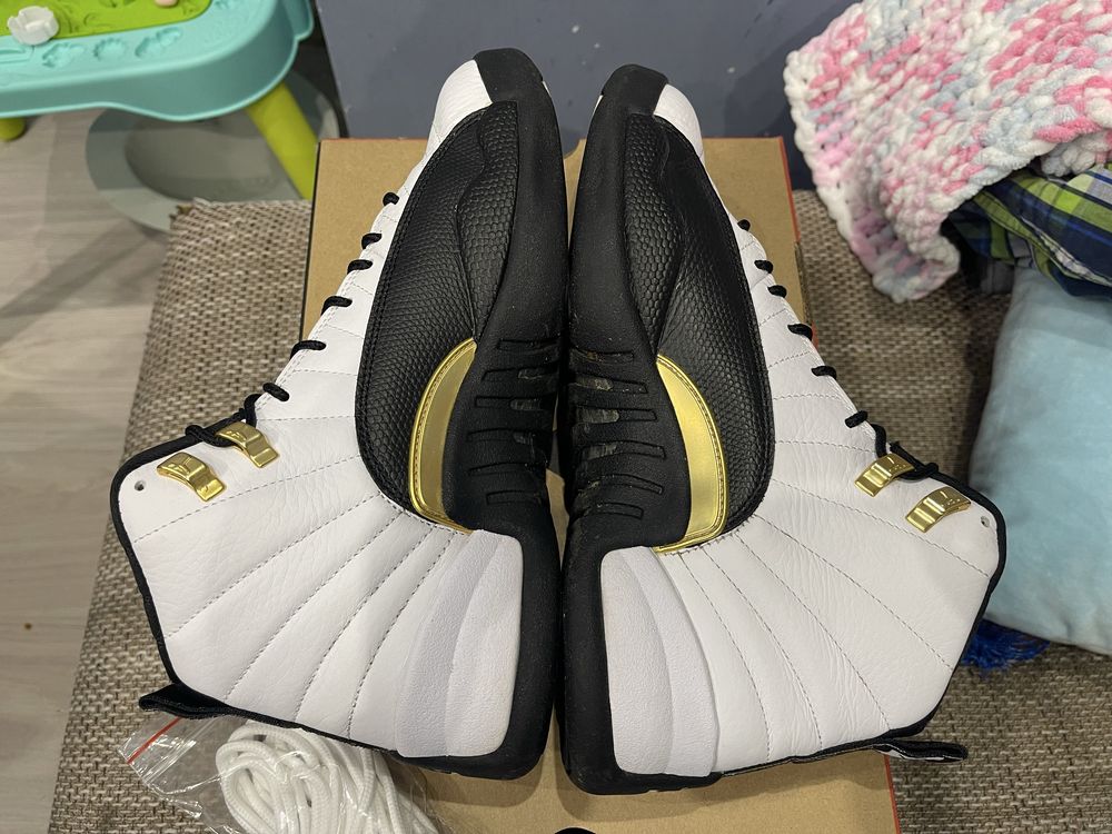 Nike Air Jordan 12 Retro Royalty Taxi Uptempo Federer Lebron Kobe NBA