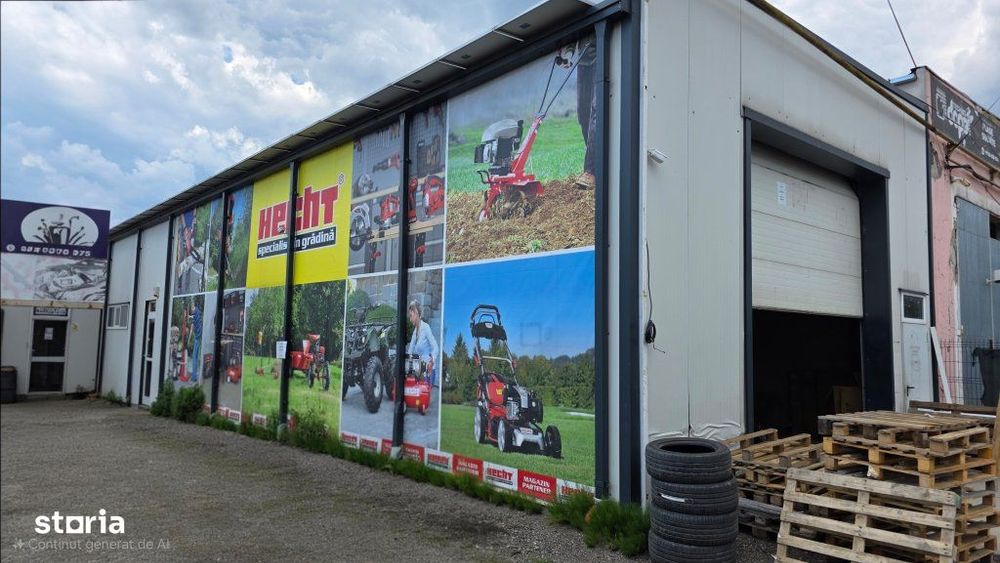 Hala | Spatiu Comercial | Pitesti | Zona Depozitelor 195mp + teren 286