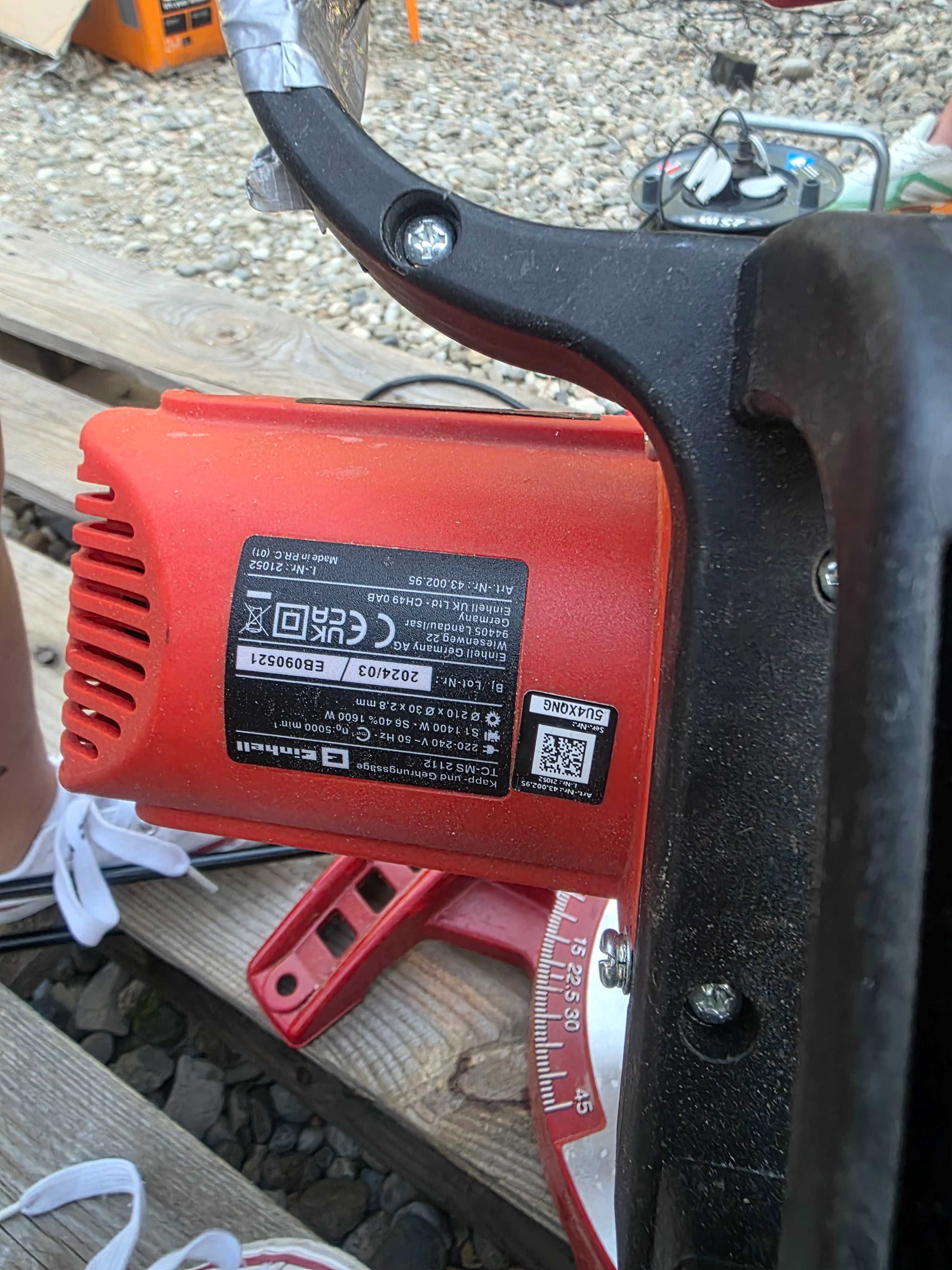 Debitor lemn Einhell TC-MS 2112 1400 W 5000 RPM