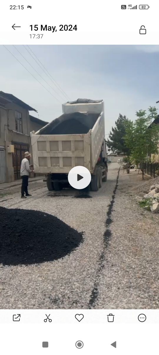 Asfalt qilish xizmati