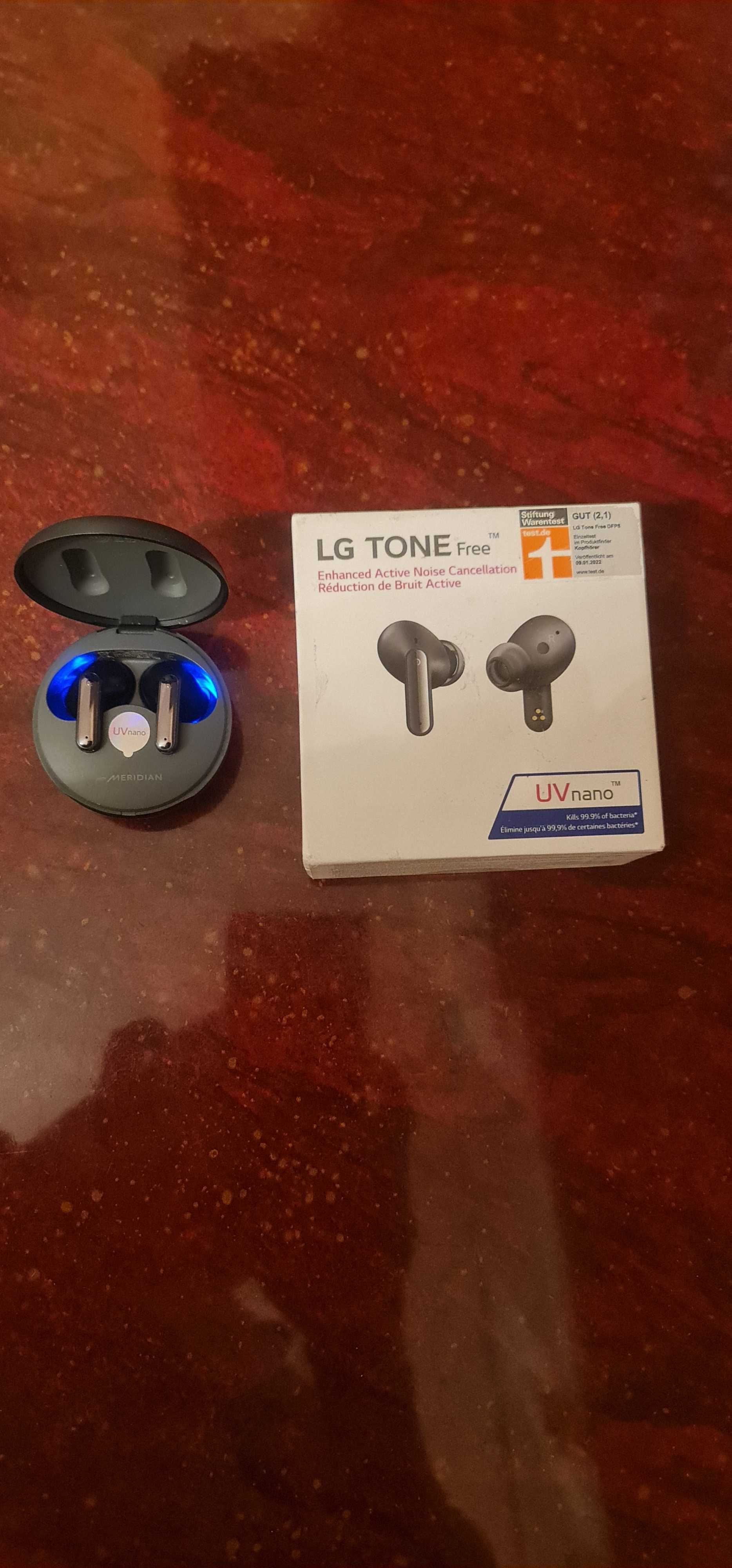 Casti LG Tone Free DFP8 , Meridian Sound, Active Noise Cancellation