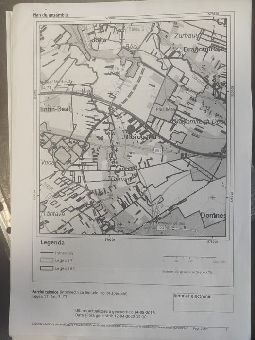 Teren intravilan Ciorogarla