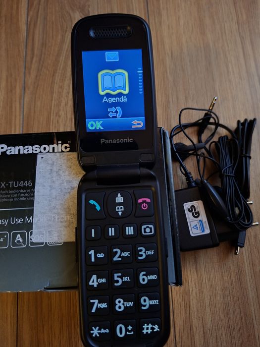 Telefon seniori,Panasonic,meniu ro.