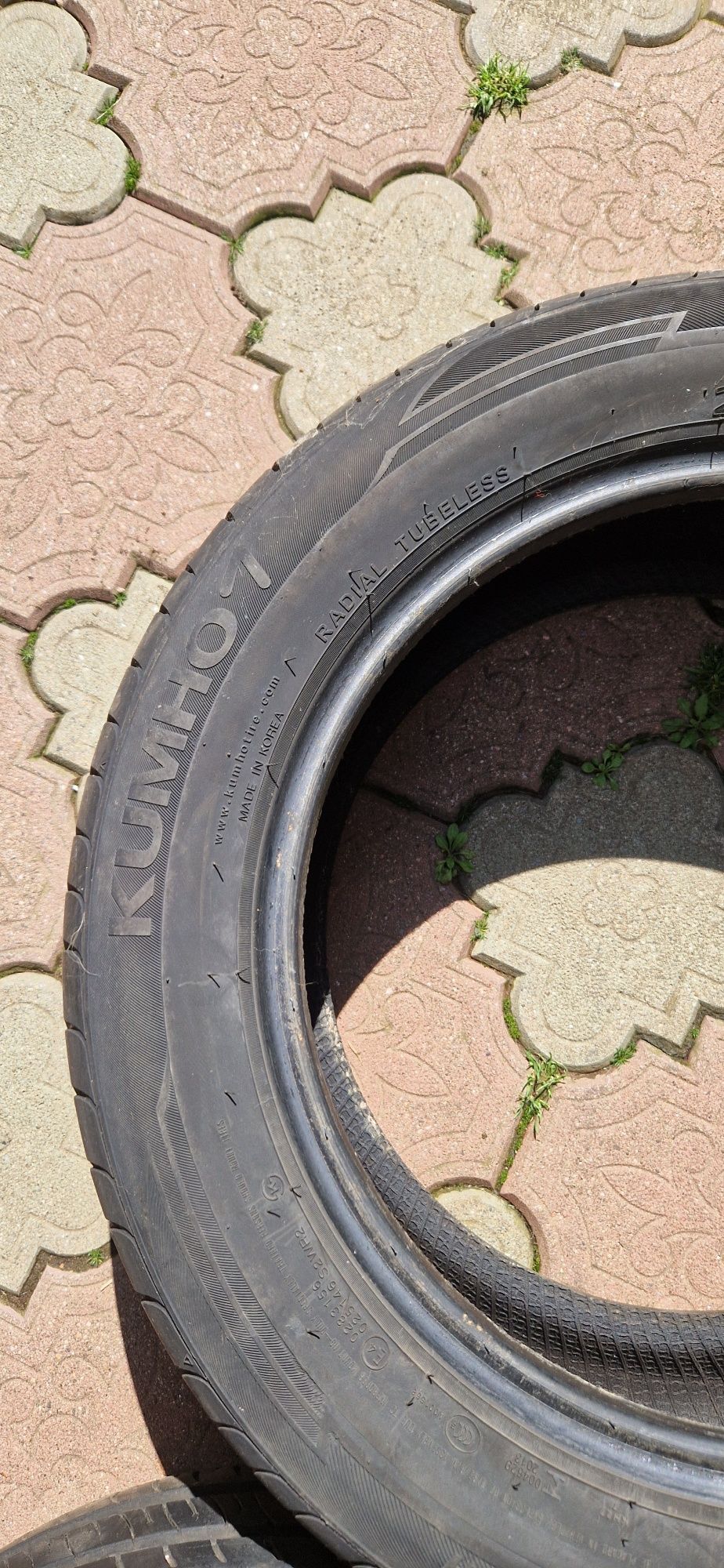 Cauciucuri de vară KUMHO,COREEA 205/55 R16 91H  în stare foarte bună.
