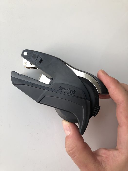 Ștampilă timbru sec Trodat Ideal Seal – rotundă, Ø 51 mm