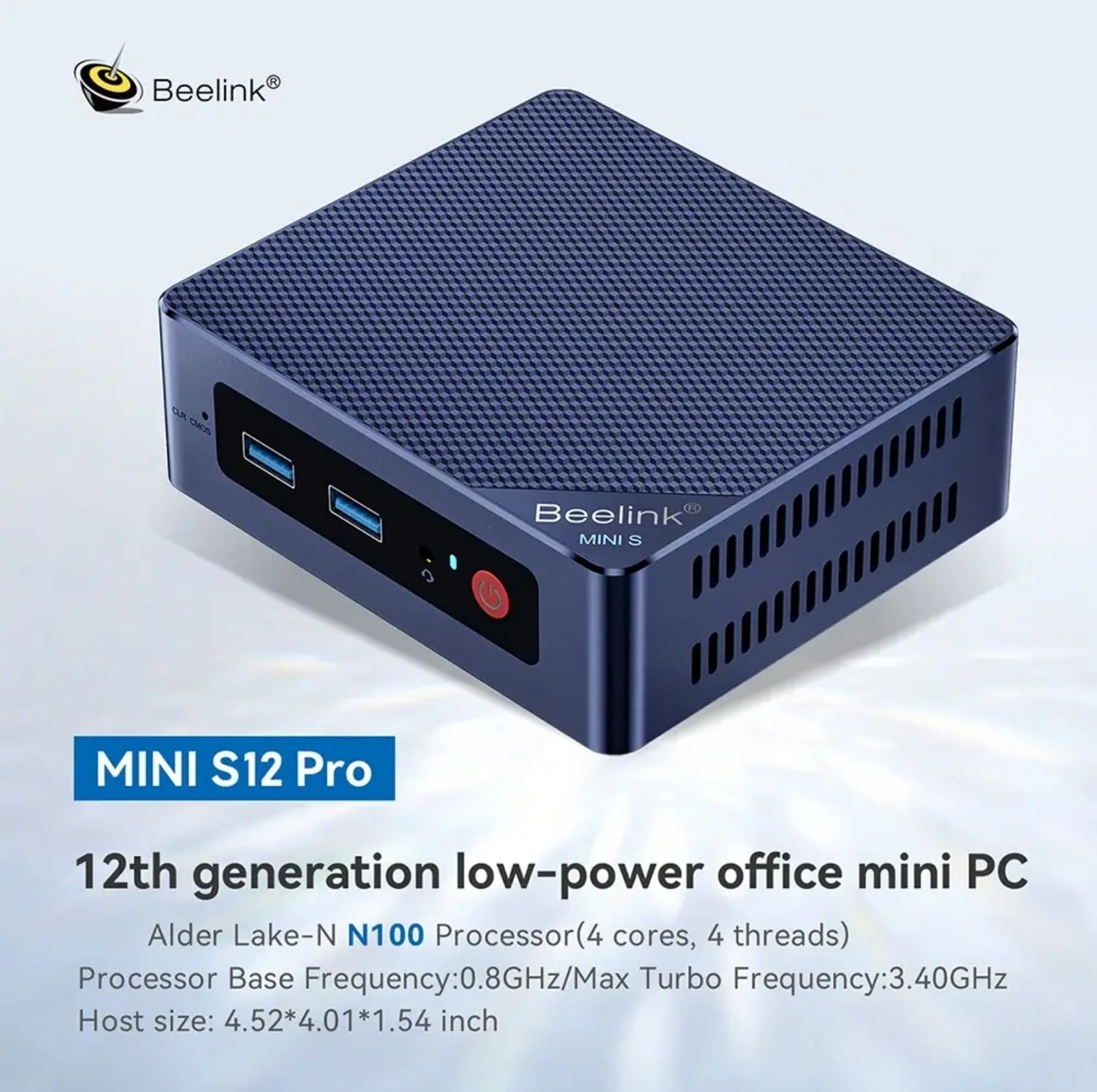 Мини пк Beelink S12 pro