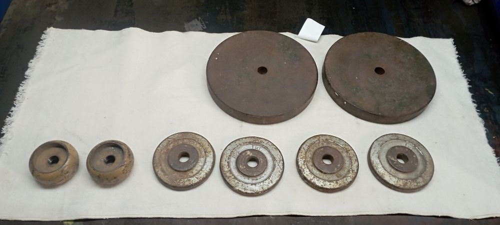 Гриф (штанга) с блинами