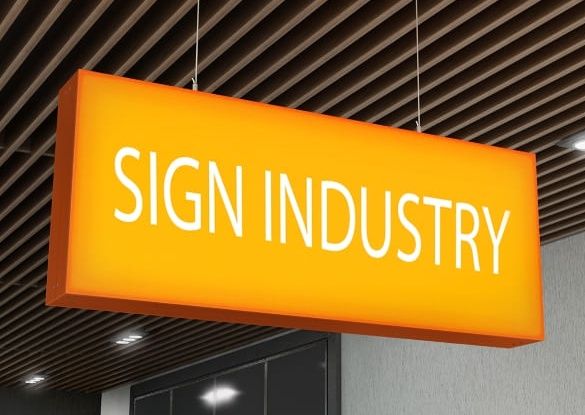 Reklama led tablo bukva stella banner