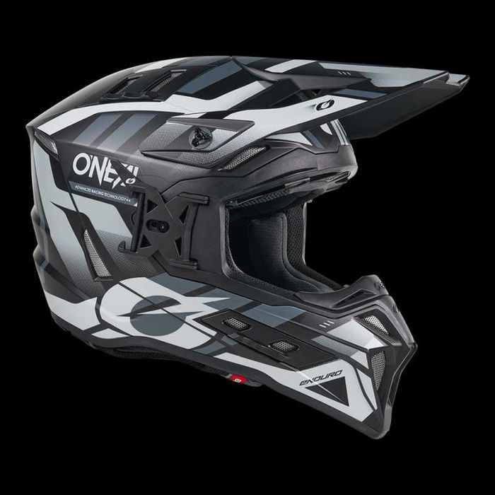 Ендуро каска O'NEAL EX-SRS DUST BLACK/GRAY V.26 Размери: S,M,L,XL,2XL