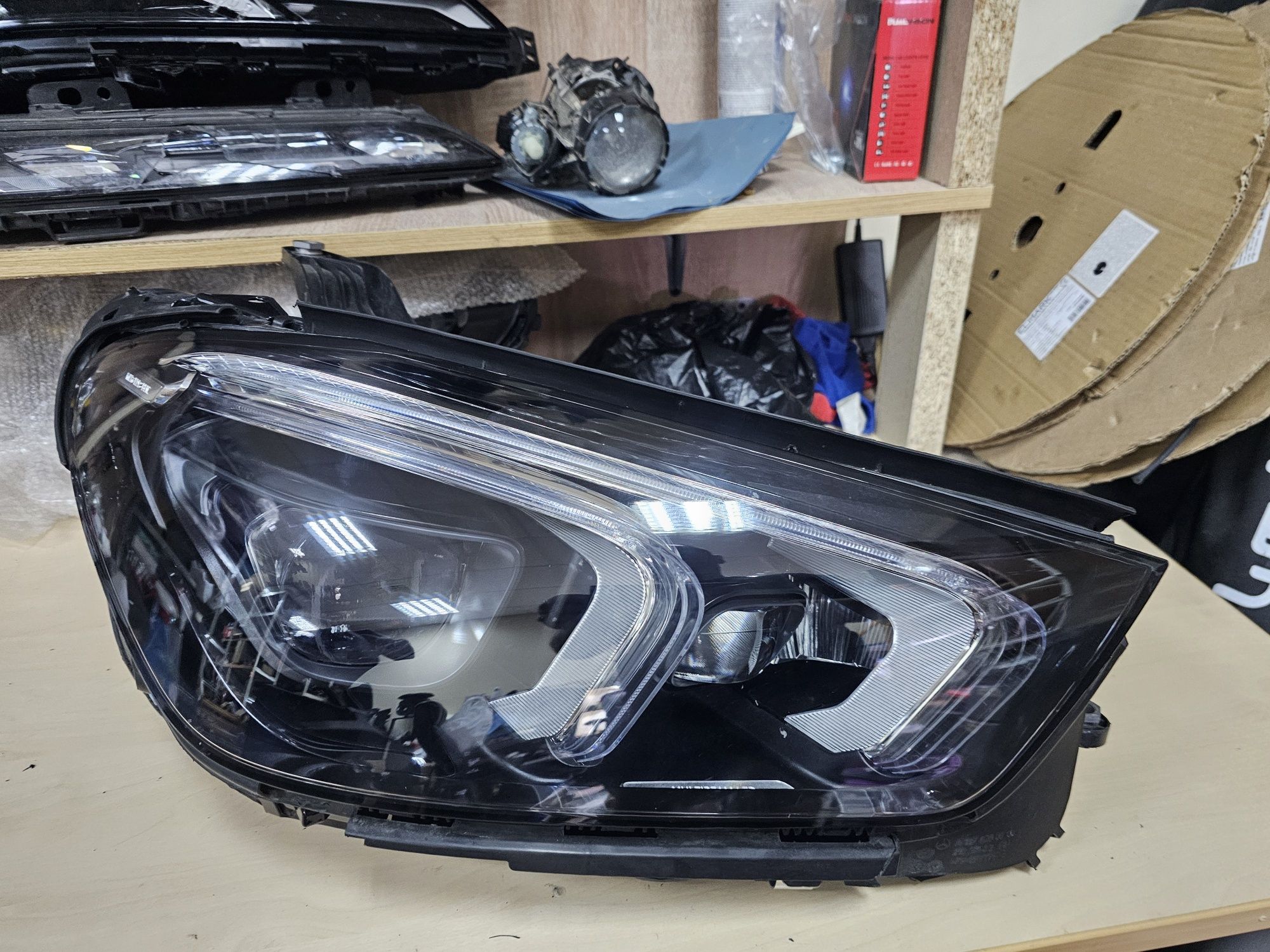 Десен фар Mercedes GLE W167 Multibeam desen far мерцедес 167 мултибим