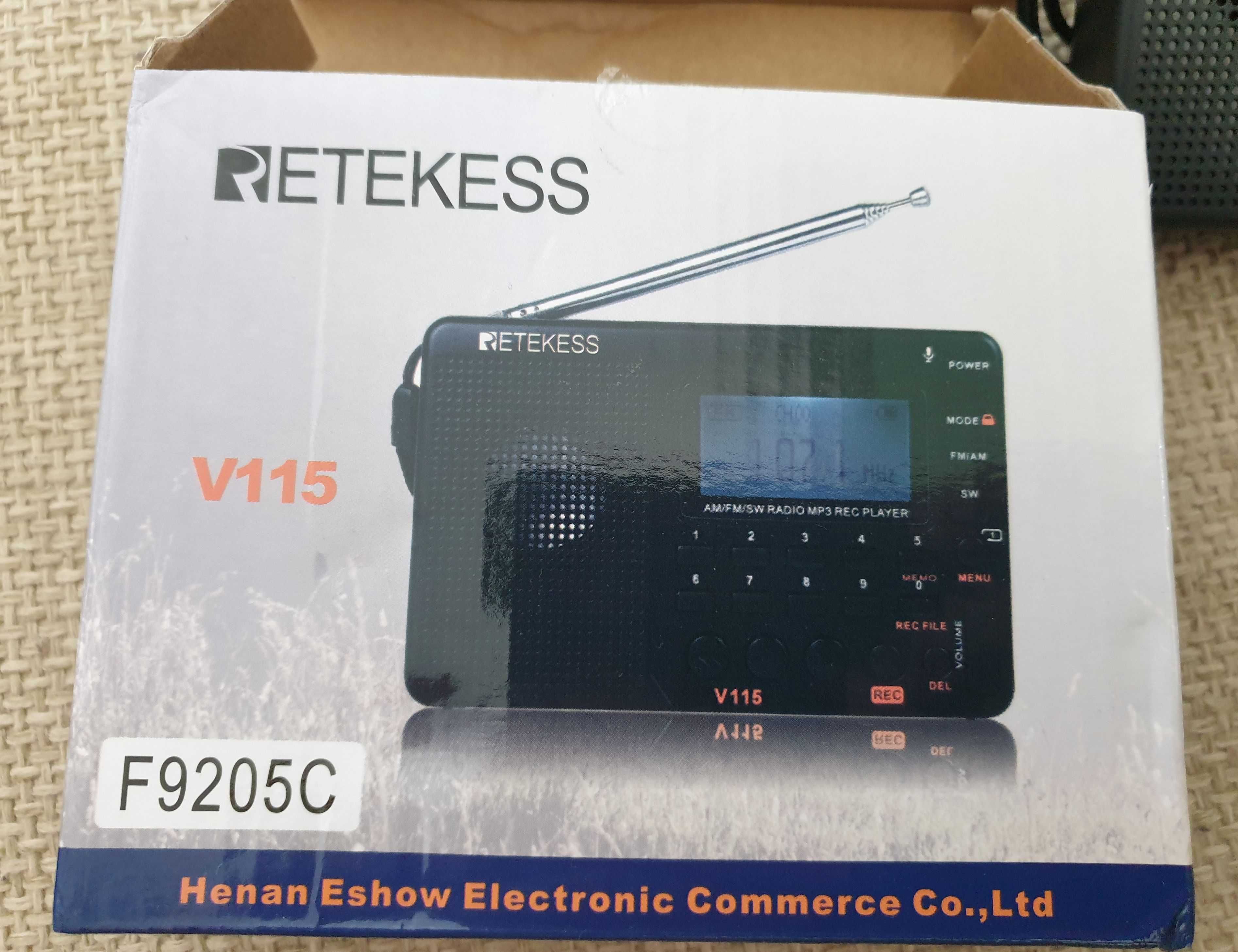 Портативно цифрово радио Retekess v115