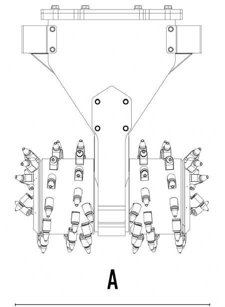 Freză tambur MB Crusher R900 – pentru utilaje mari, nouă