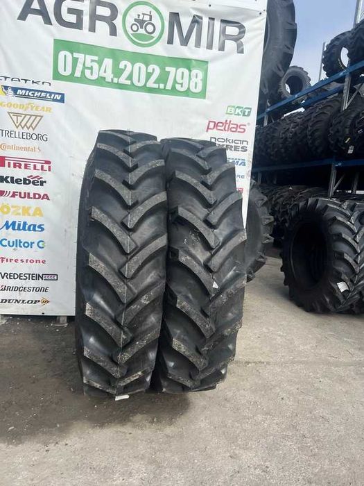 Anvelope noi 13.6-38 cu 10 pliuri pentru tractor U650 marca OZKA