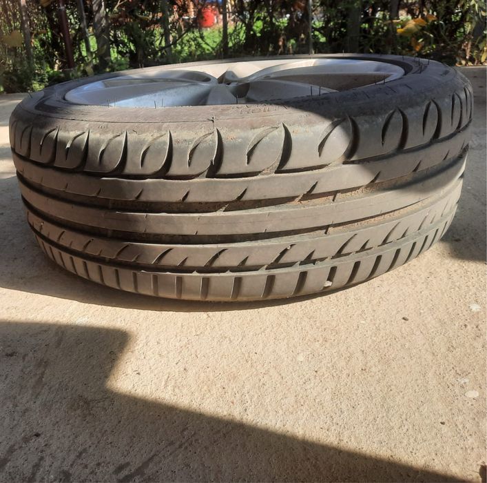 Set 4 Jante Renault Megane 3 17" inch cu anvelope vara
