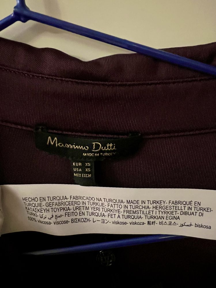 Bluza cu guler, Massimo Dutti, noua cu eticheta