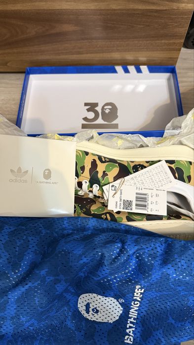 Adidas Stan Smith Bape ABC Camo