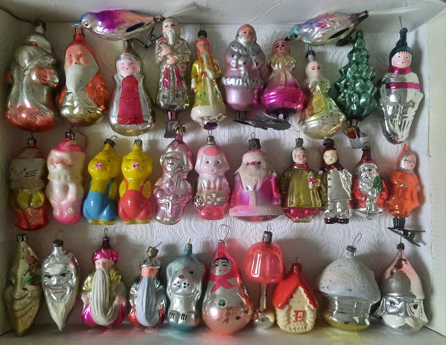 Елочные игрушки Ссср