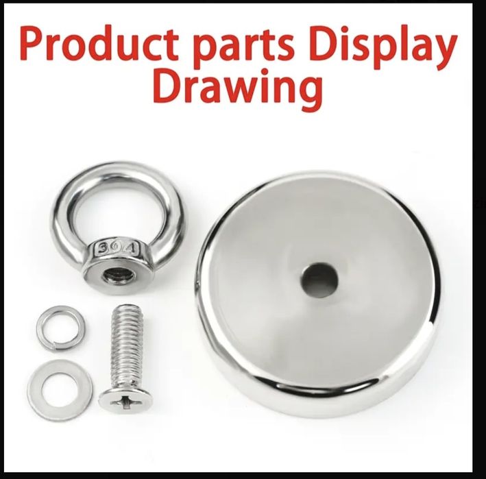 Magnet puternic pescuit 60mm