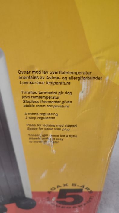 Calorifer electric 1500W