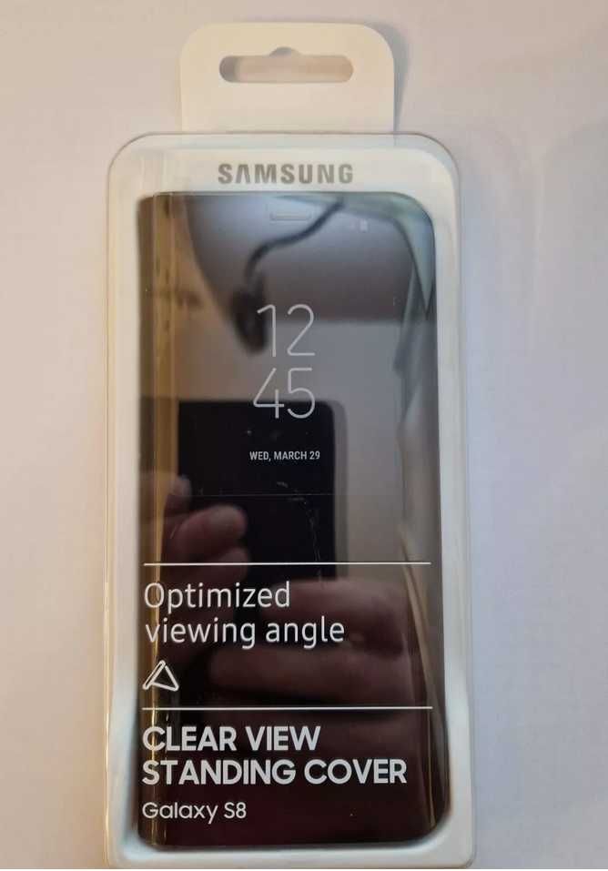Samsung Galaxy S8 Clear View Standing Cover