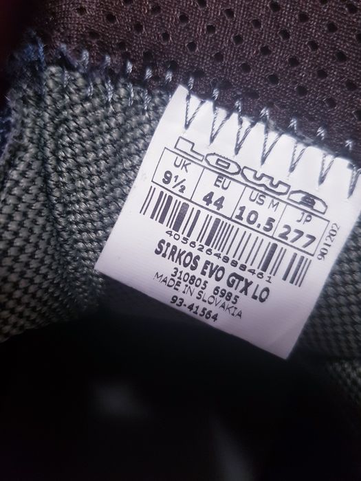 Lowa Sirkos gtx 44