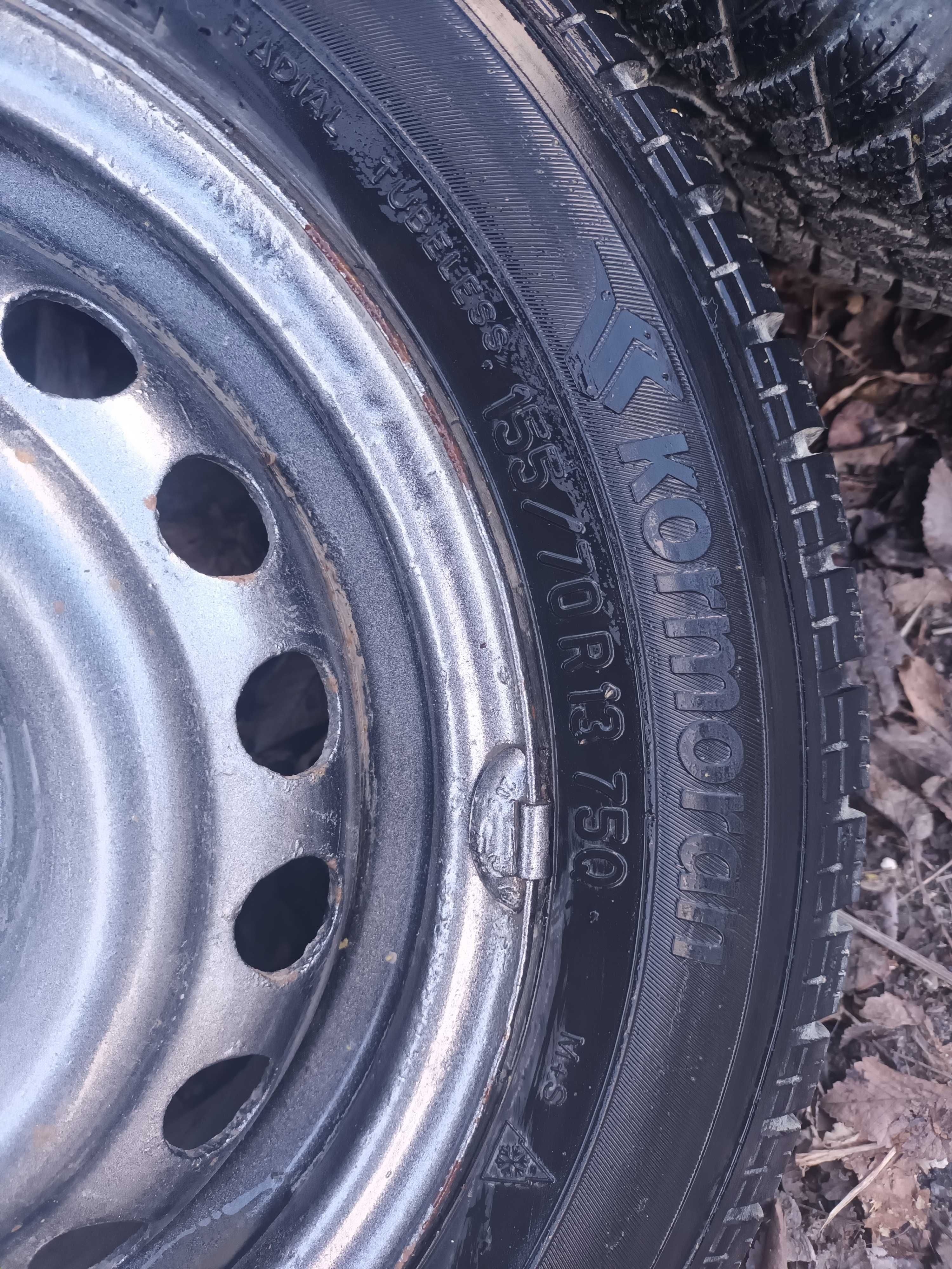 4 гуми с джанти 5jx13 подходящи за Opel Corsa или друга малка кола