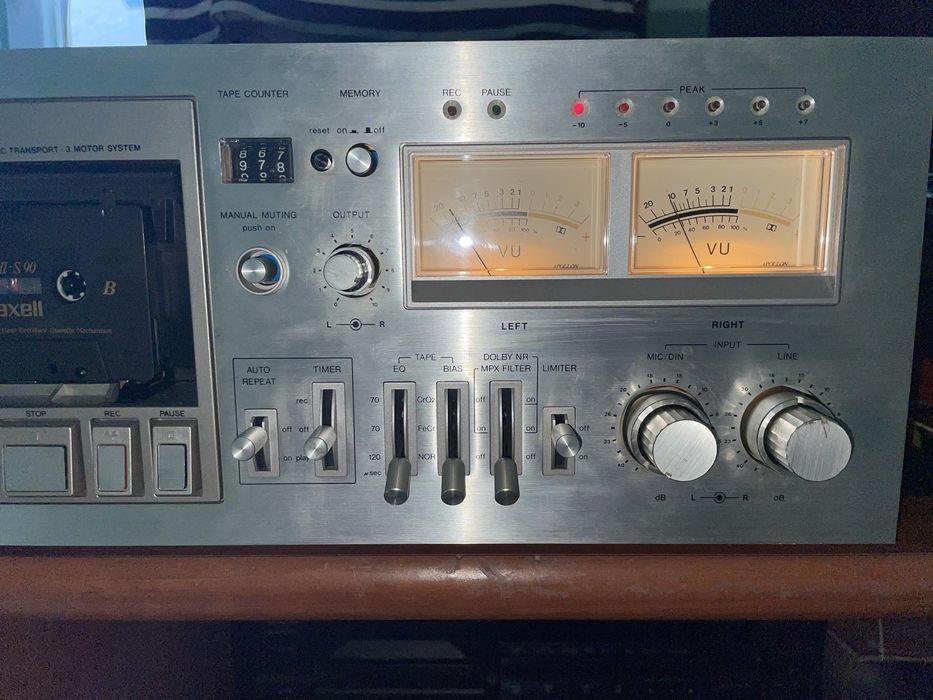 Casetofon deck JVC KD-A33 cu ANRS/Fisher