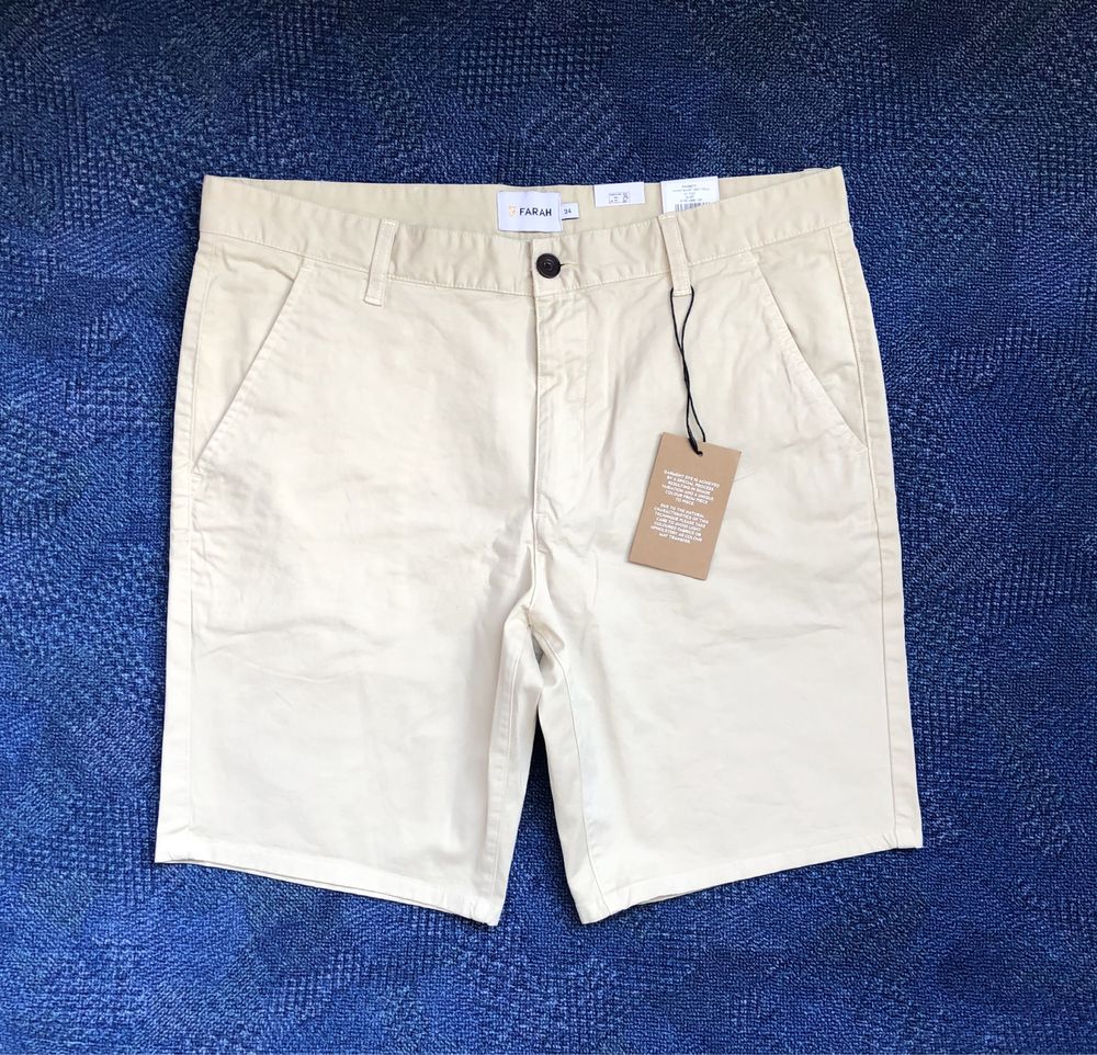 Farah Hawk Chino Shorts ОРИГИНАЛНИ мъжки къси панталони - L
