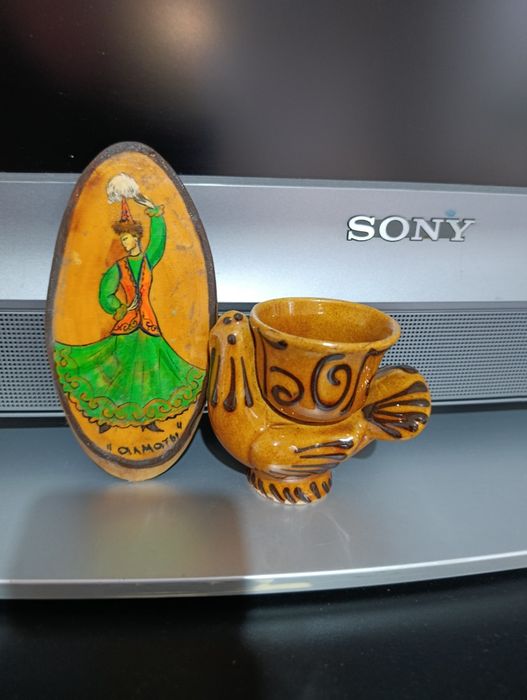 Фигурка Алматинский керамика завод винтаж ретро антураж