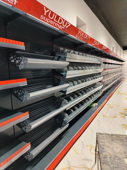 Стелаж полкалар магазин учун арзон нархда