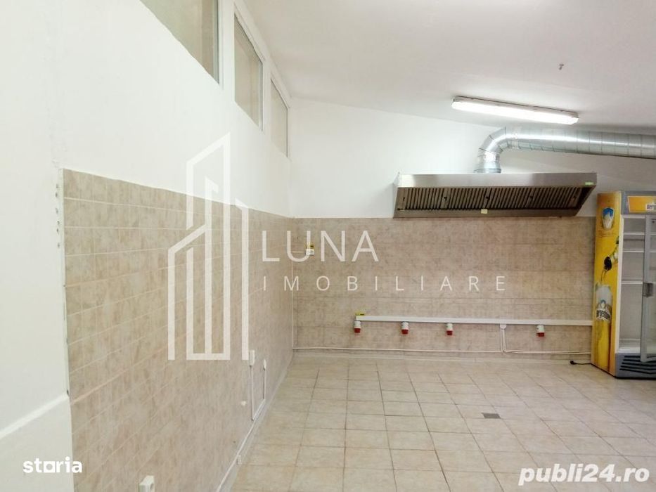 Spațiu de închiriat – 35 m², cu acces auto și supraveghere video