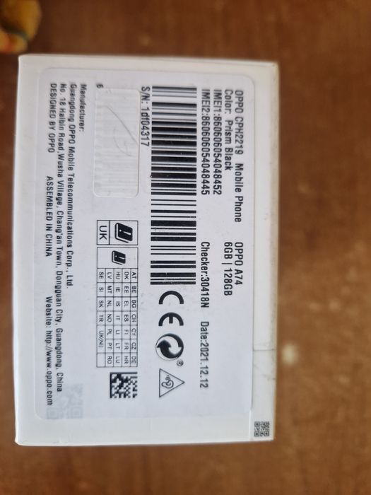 Se vinde Oppo A74